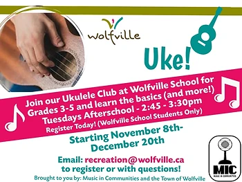 Poster for After School Ukulele Club