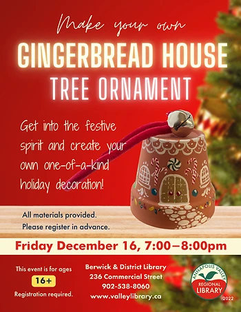 Poster for Gingerbread House Tree Ornament