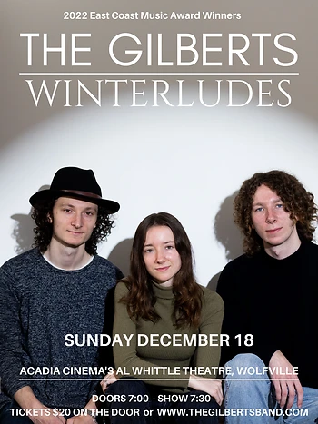 Poster for The Gilberts - Winterludes