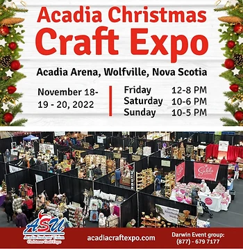 Poster for Acadia Christmas Craft Expo