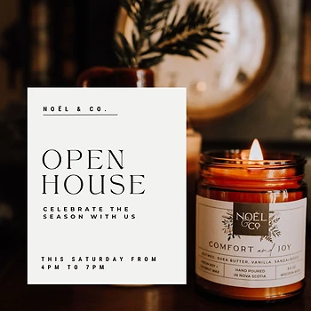 Poster for Holiday Open House