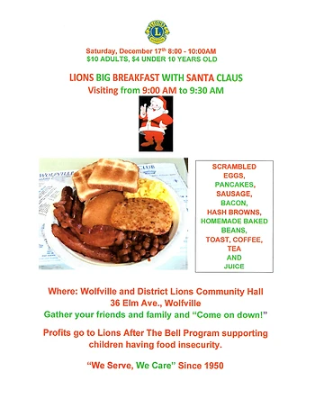 Poster for Big Breakfast with Santa