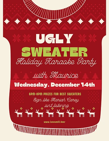 Poster for Ugly Sweater Karaoke