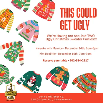 Poster for Kim Doolittle Ugly Sweater Party