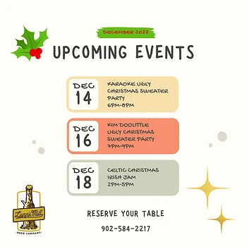 Poster for Irish Jam Christmas Session