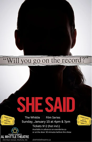 Poster for She Said