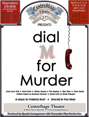 Poster for Dial M for Murder