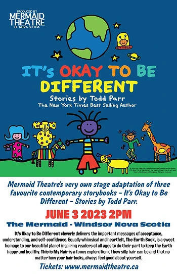 Poster for It's Okay To Be Different - Stories by Todd Parr
