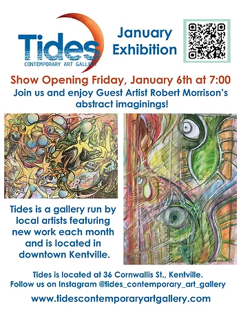 Poster for Art Show Opening