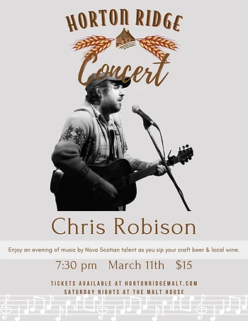 Poster for Chris Robision