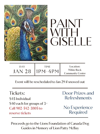 Poster for Paint with Giselle