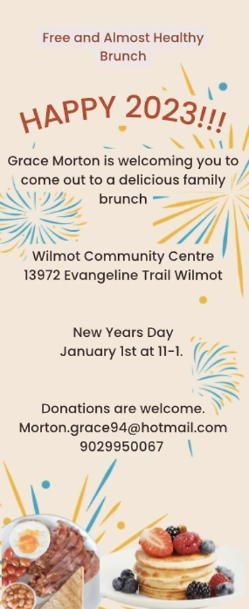 Poster for Community Brunch