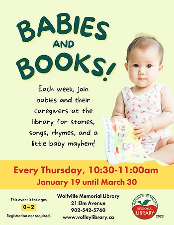 Poster for Babies and Books