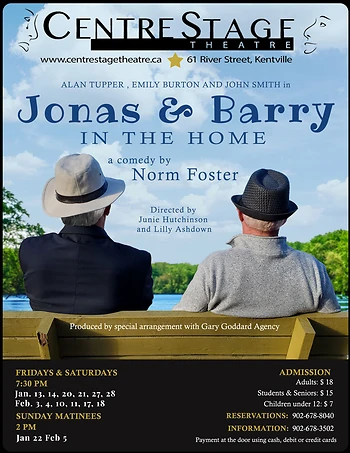 Poster for Jonas & Barry in the Home