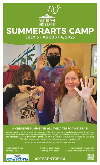 Poster for SummerArts Camp