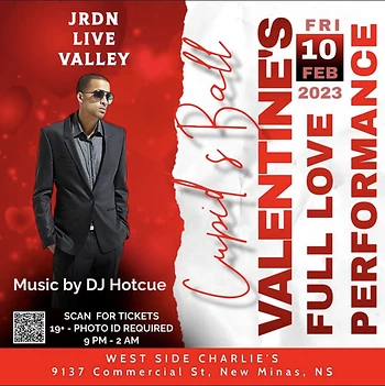 Poster for JRDN with DJ HotCue