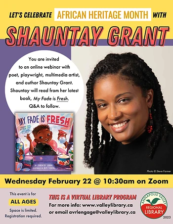 Poster for Celebrate African Heritage Month