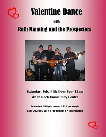 Poster for Valentine's Day Dance