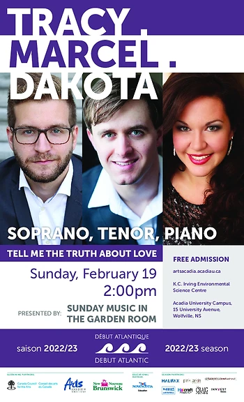 Poster for Sunday Music in the Garden Room