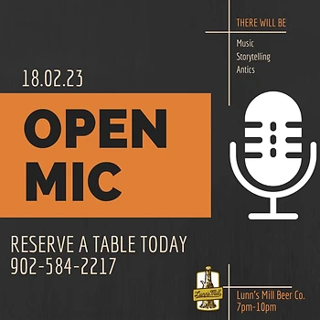 Poster for Open Mic