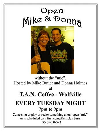 Poster for Open Mike & Donna