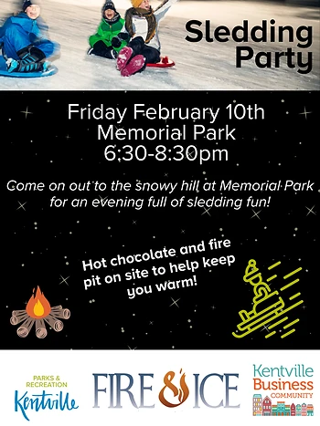 Poster for Sledding Party