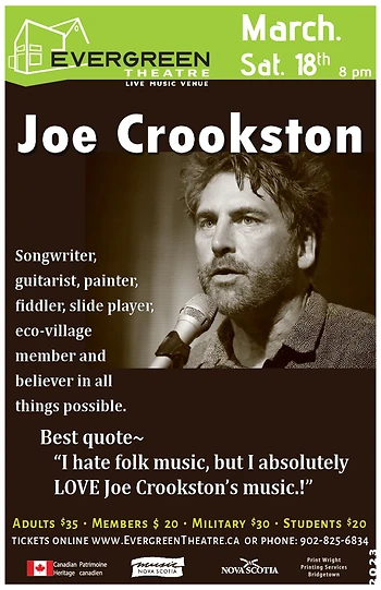 Poster for Joe Crookston