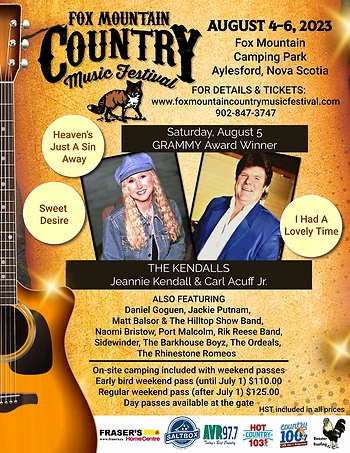 Poster for Country Music Festival