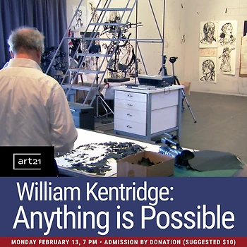 Poster for William Kentridge: Anything is Possible