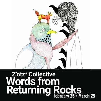 Poster for Opening Reception: Z'otz* Collective, Ken Flett, and others