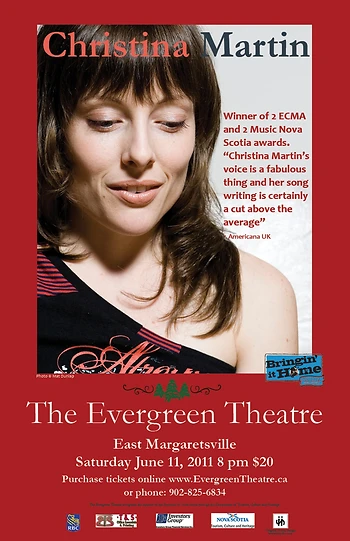 Poster for Christina Martin