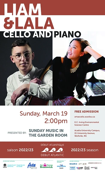 Poster for Sunday Music in the Garden Room