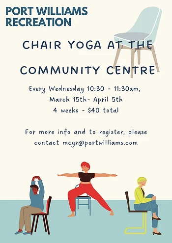 Poster for Chair Yoga