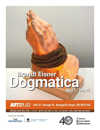 Poster for Opening Reception: Dogmatica, Brandt Eisner