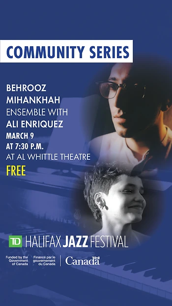 Poster for Behrooz Mihankhah Ensemble with Alison Enriquez
