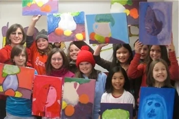 Poster for Post-Impressionism from Children