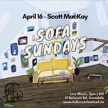 Poster for Sofa Sundays with Scott MacKay