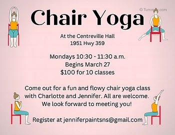 Poster for Chair Yoga