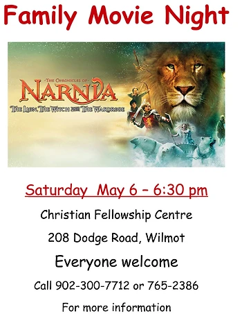 Poster for Family Movie Night