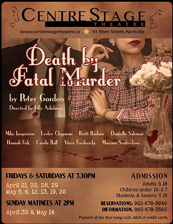 Poster for Death by Fatal Murder-Opening delayed