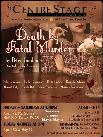 Poster for Death by Fatal Murder