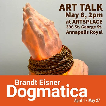 Poster for Art Talk with Brandt Eisner