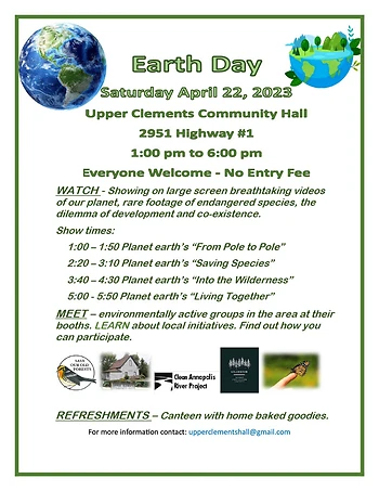 Poster for Earth Day Awareness Event