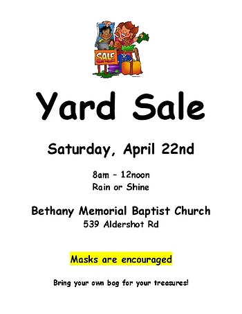 Poster for Indoor Yard Sale