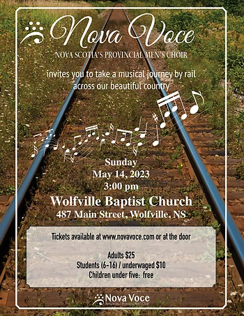 Poster for Nova Voce presents O Canada
