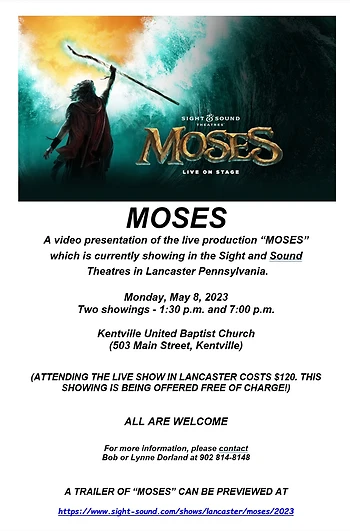 Poster for Moses