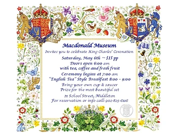 Poster for Coronation Day Celebration