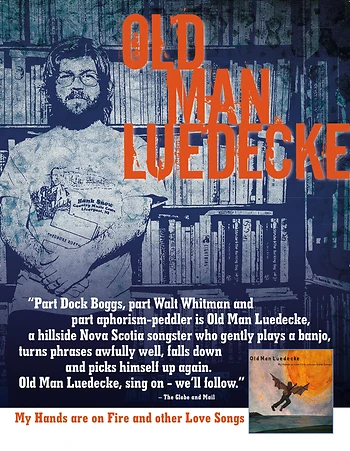 Poster for Old Man Luedecke