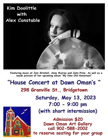 Poster for Kim Doolittle with Alex Constable