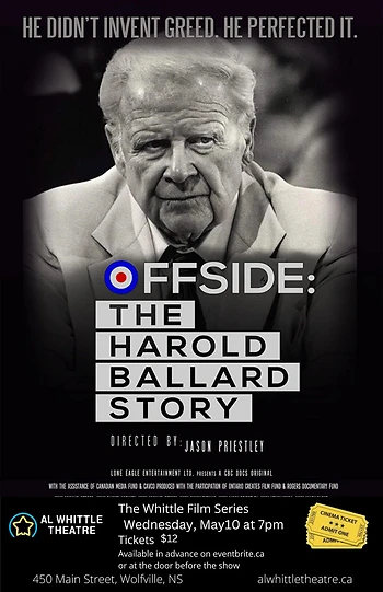 Poster for Offside: The Harold Ballard Story
